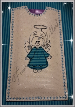 Preview: Engel Cordula Teil-Applikationen (10x10 ; 18x13)